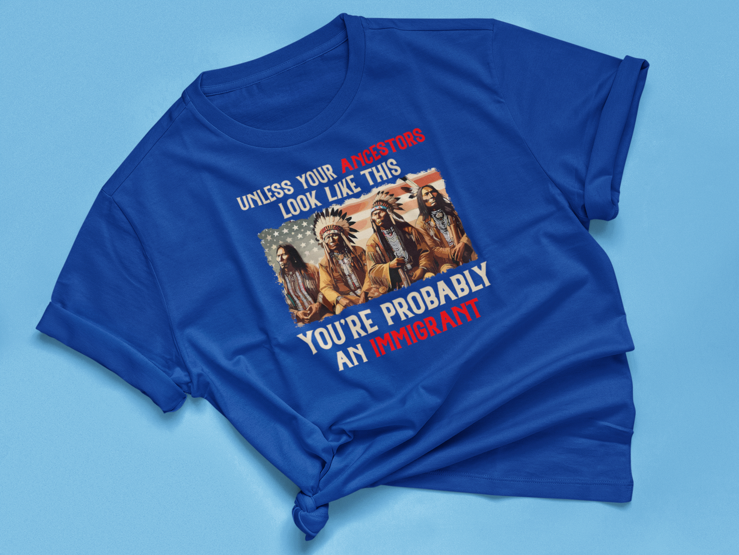 YOU'RE PROBABLY AN IMMIGRANT