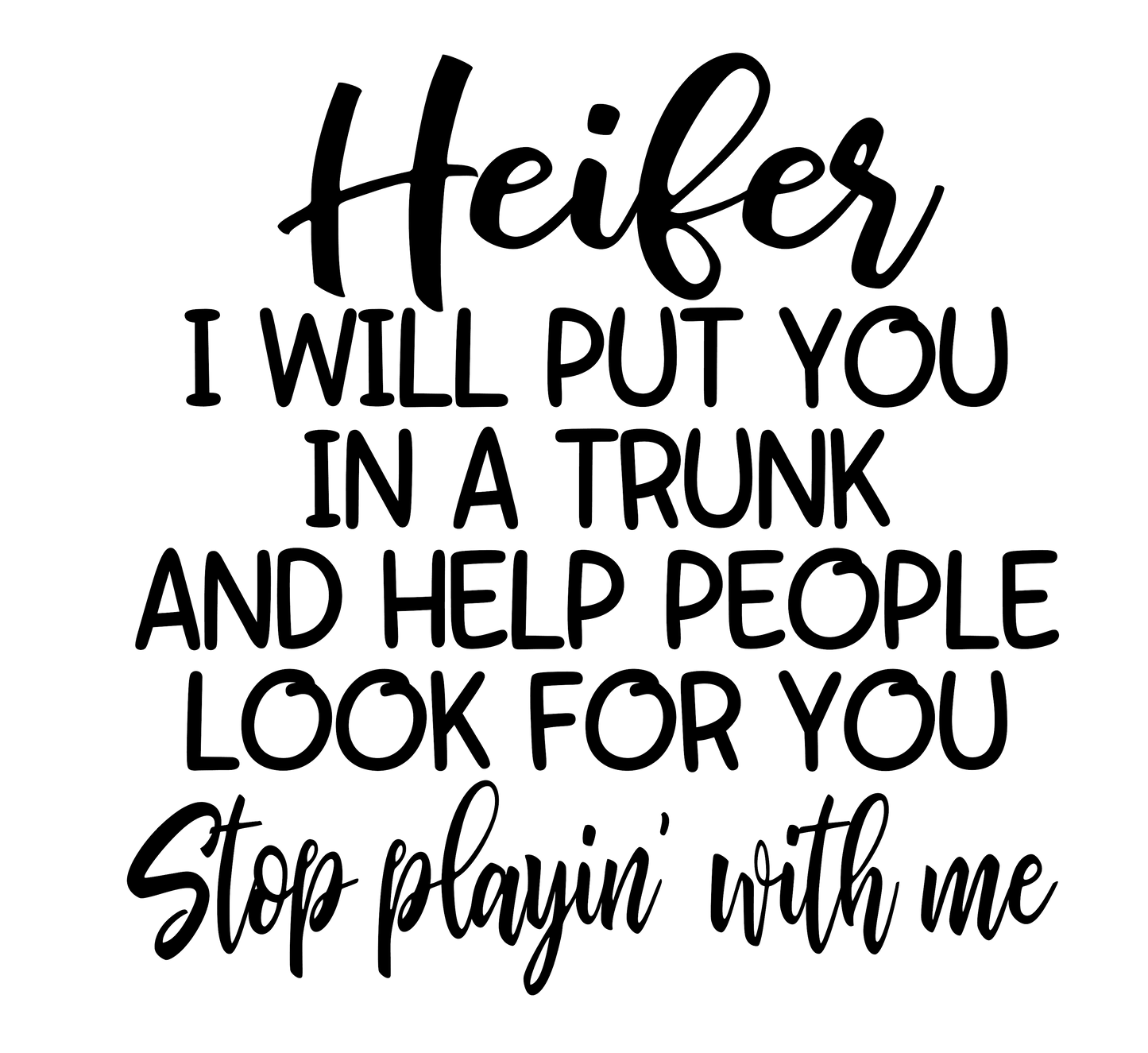 Stop Playing With Me