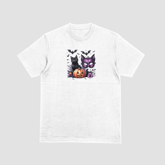 Purple Mask Black Cat