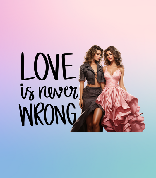 Love is Never Wrong