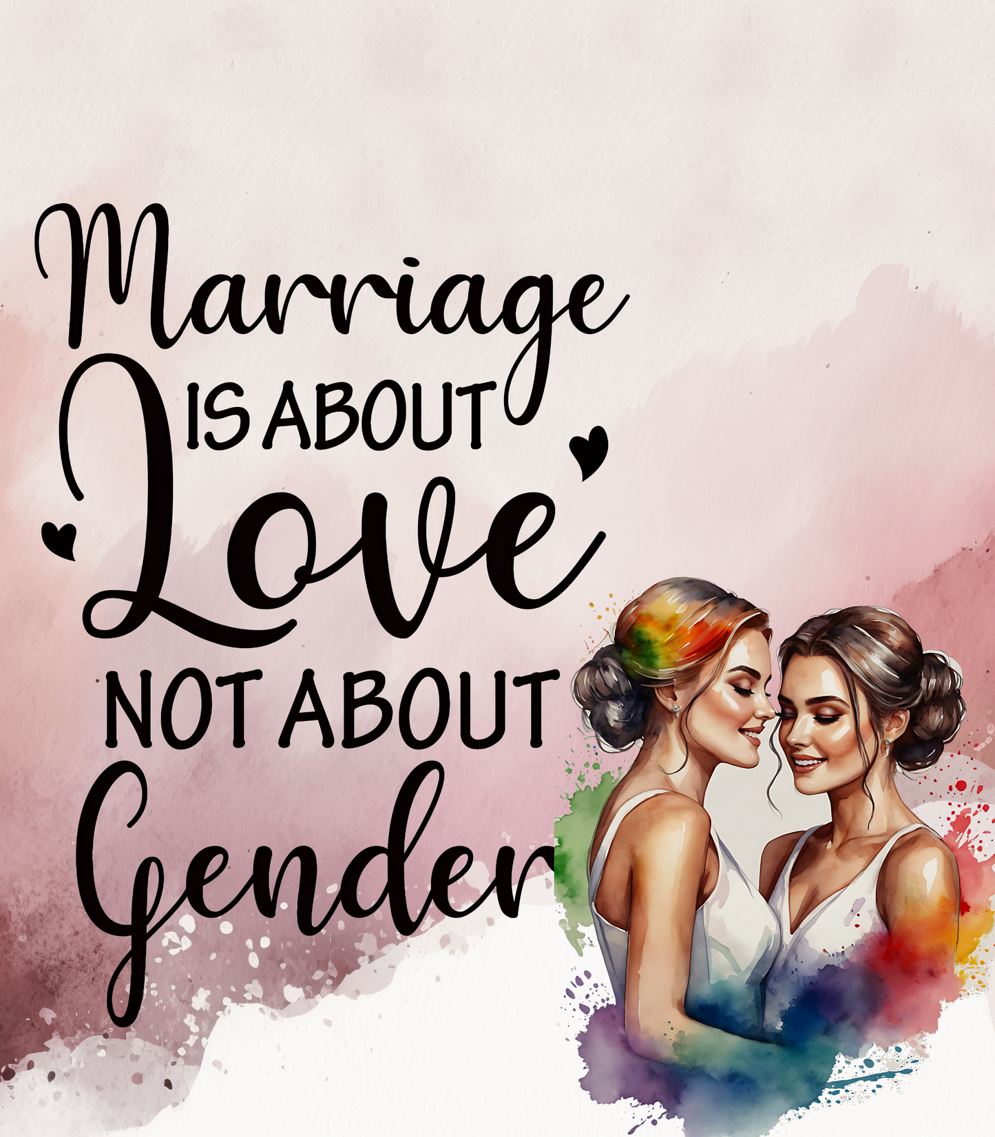 Marriage is About Love Not Gender