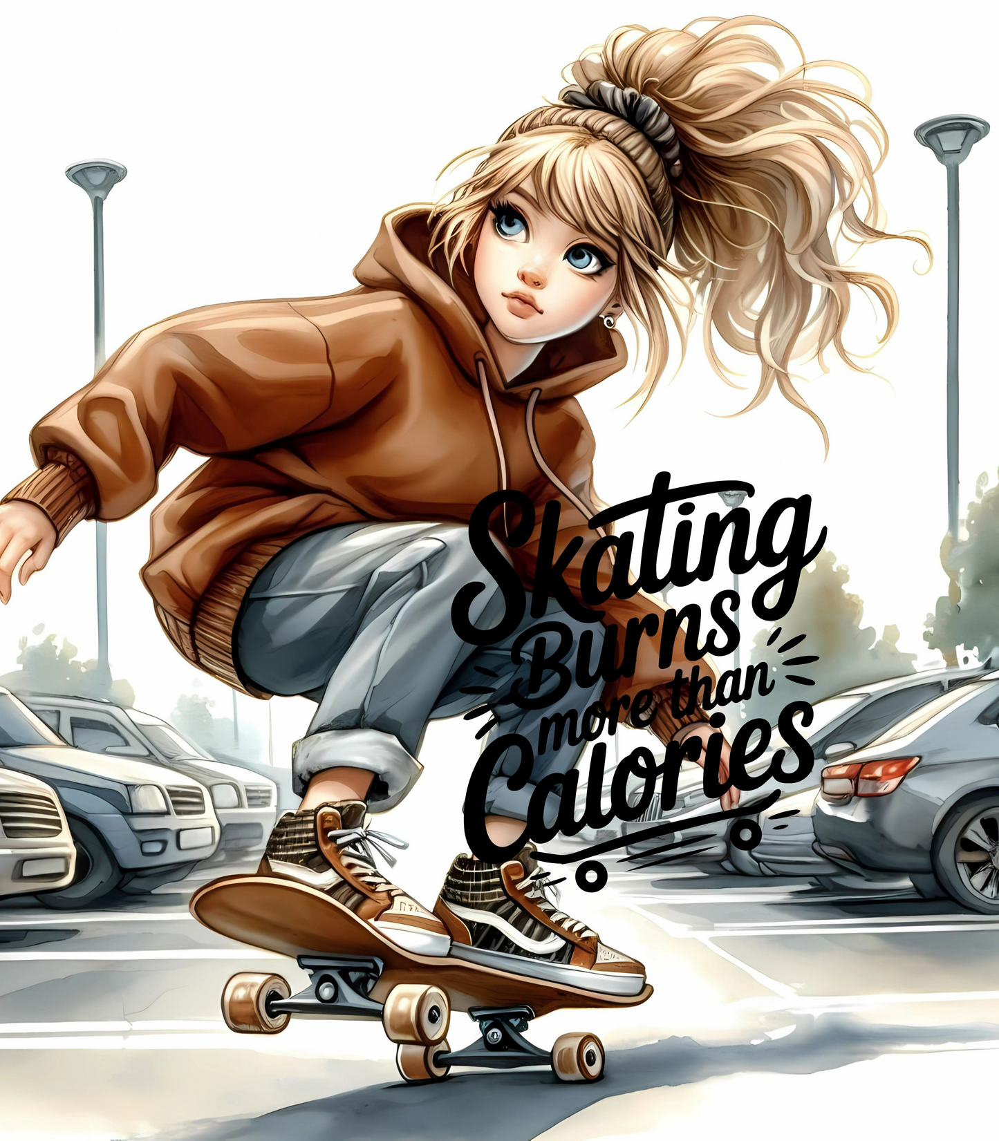 Skating Burns More Calories