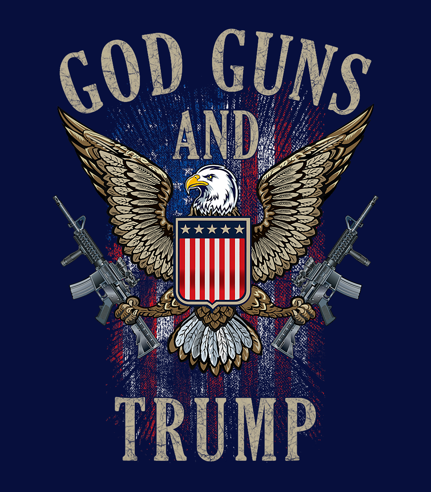 God Guns and Trump T-shirt