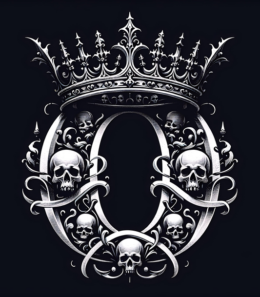Letter O with Crown