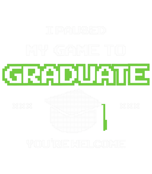 I Paused My Game to Graduate