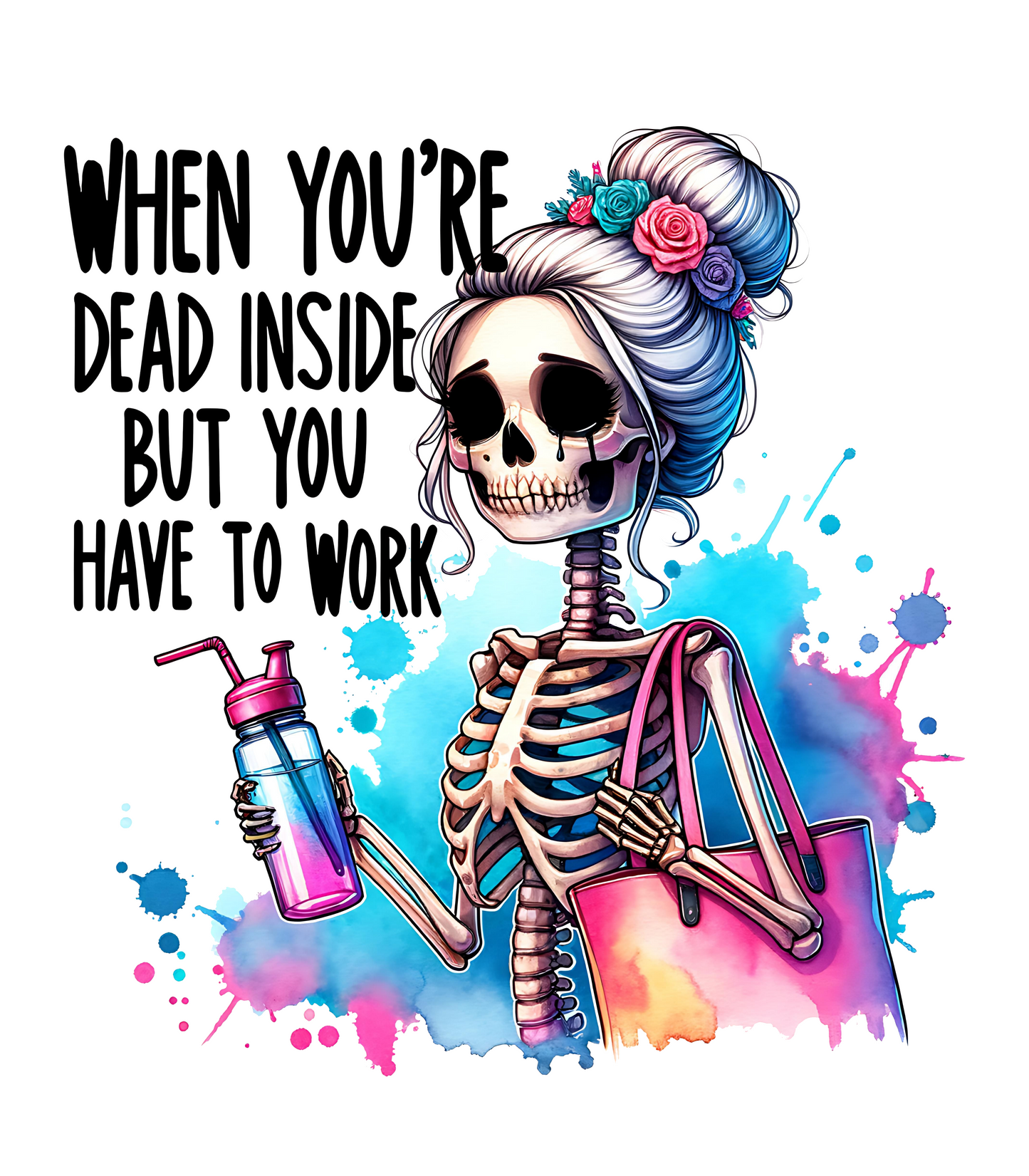 When You're Dead Inside But Have To Work