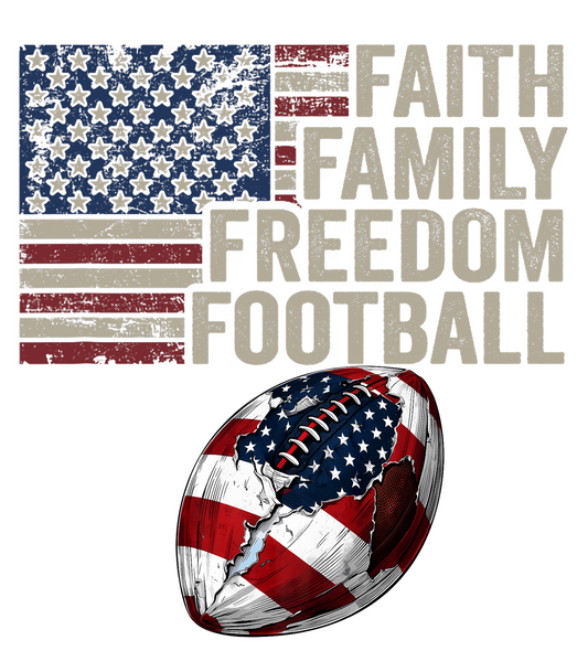 Faith Family Freedom Football