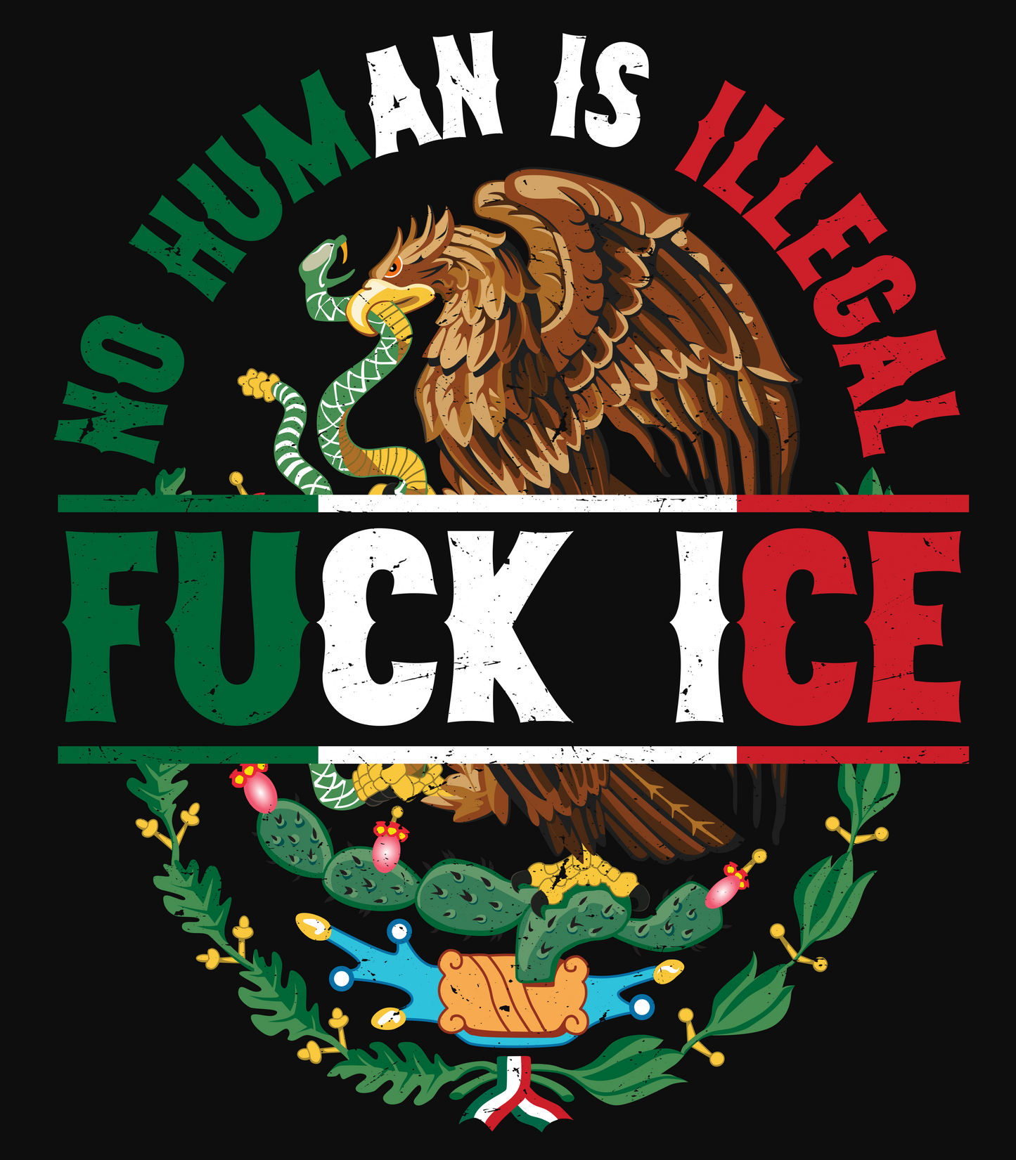 No Human Is Illegal, Fuck Ice