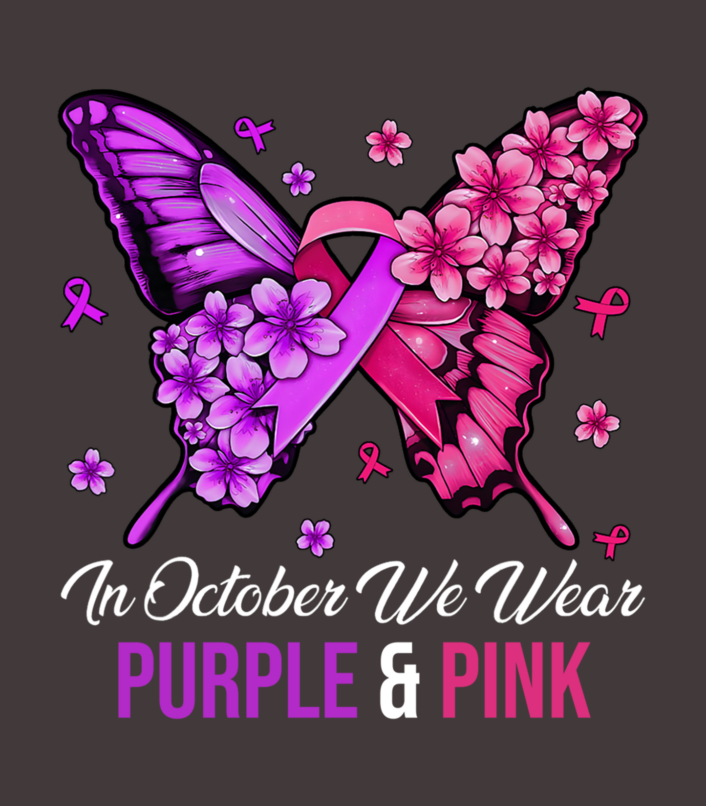 In October We Wear Purple & Pink
