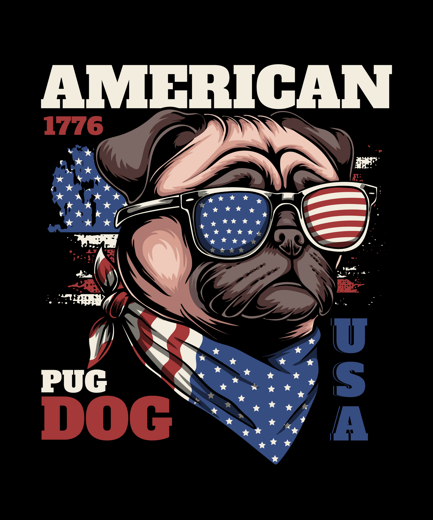 American Pug Dog