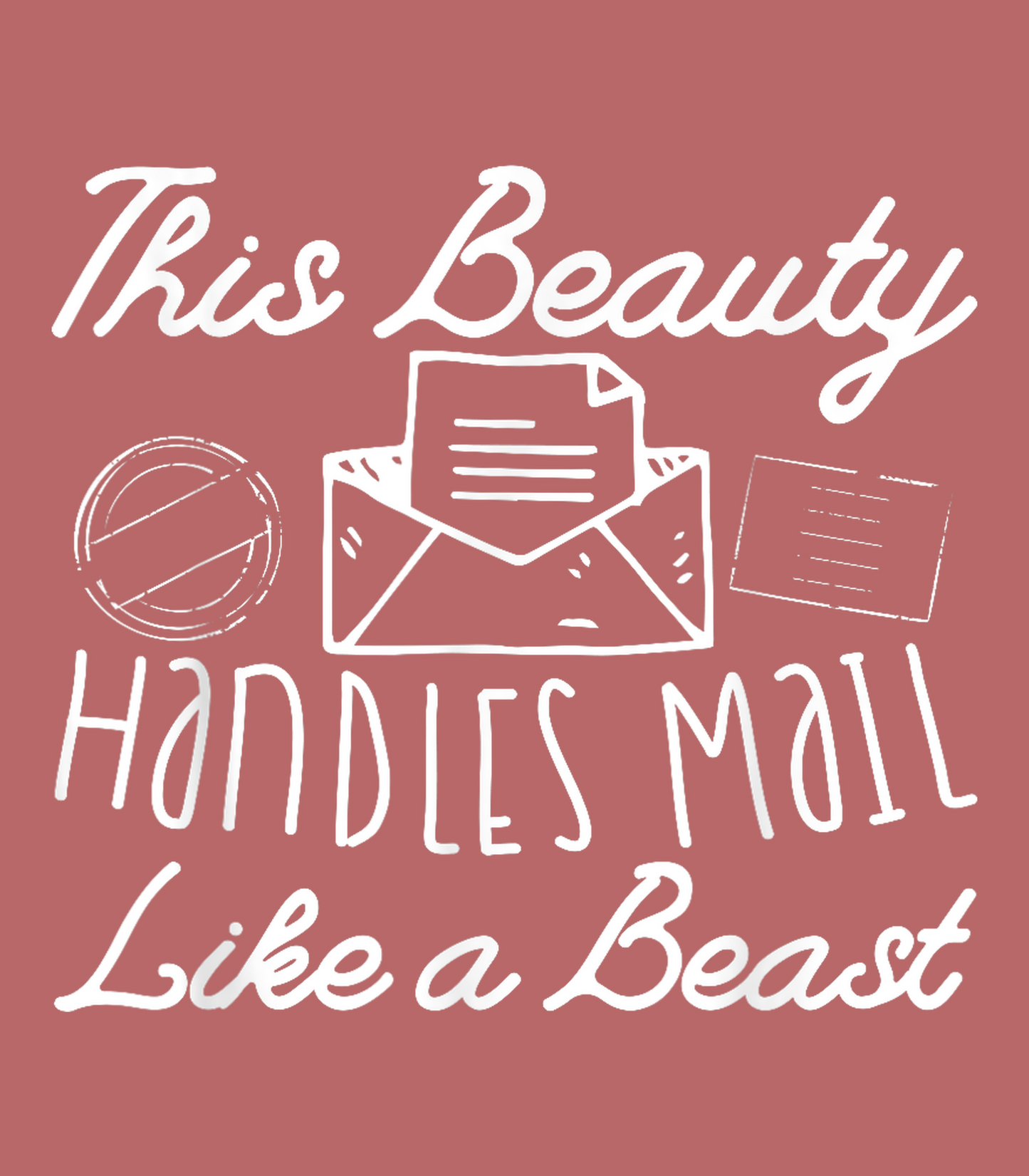 This Beauty Handles Mail Like A Beast