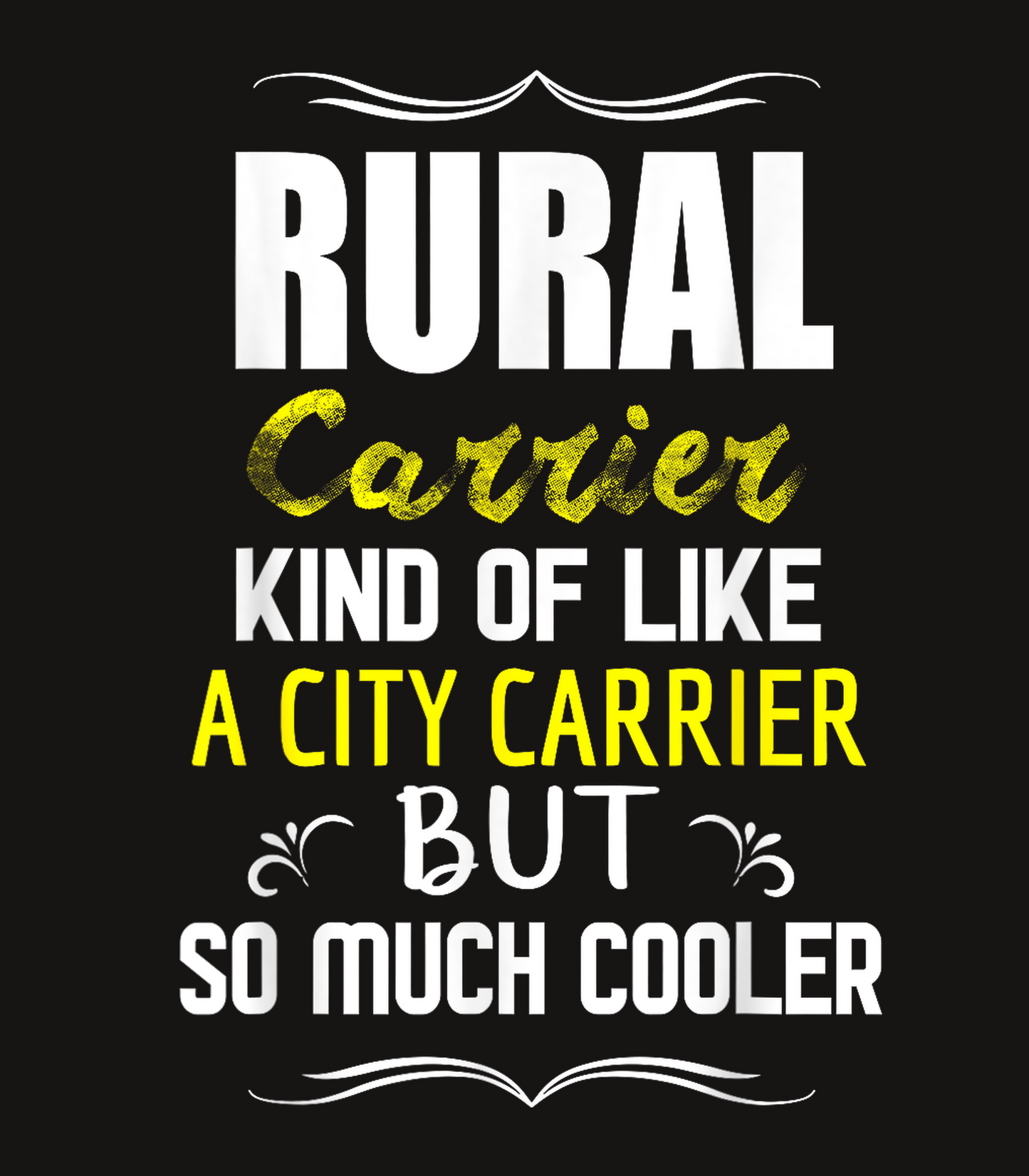 Rural Carrier Kind Of Like A City Carrier But Much Cooler