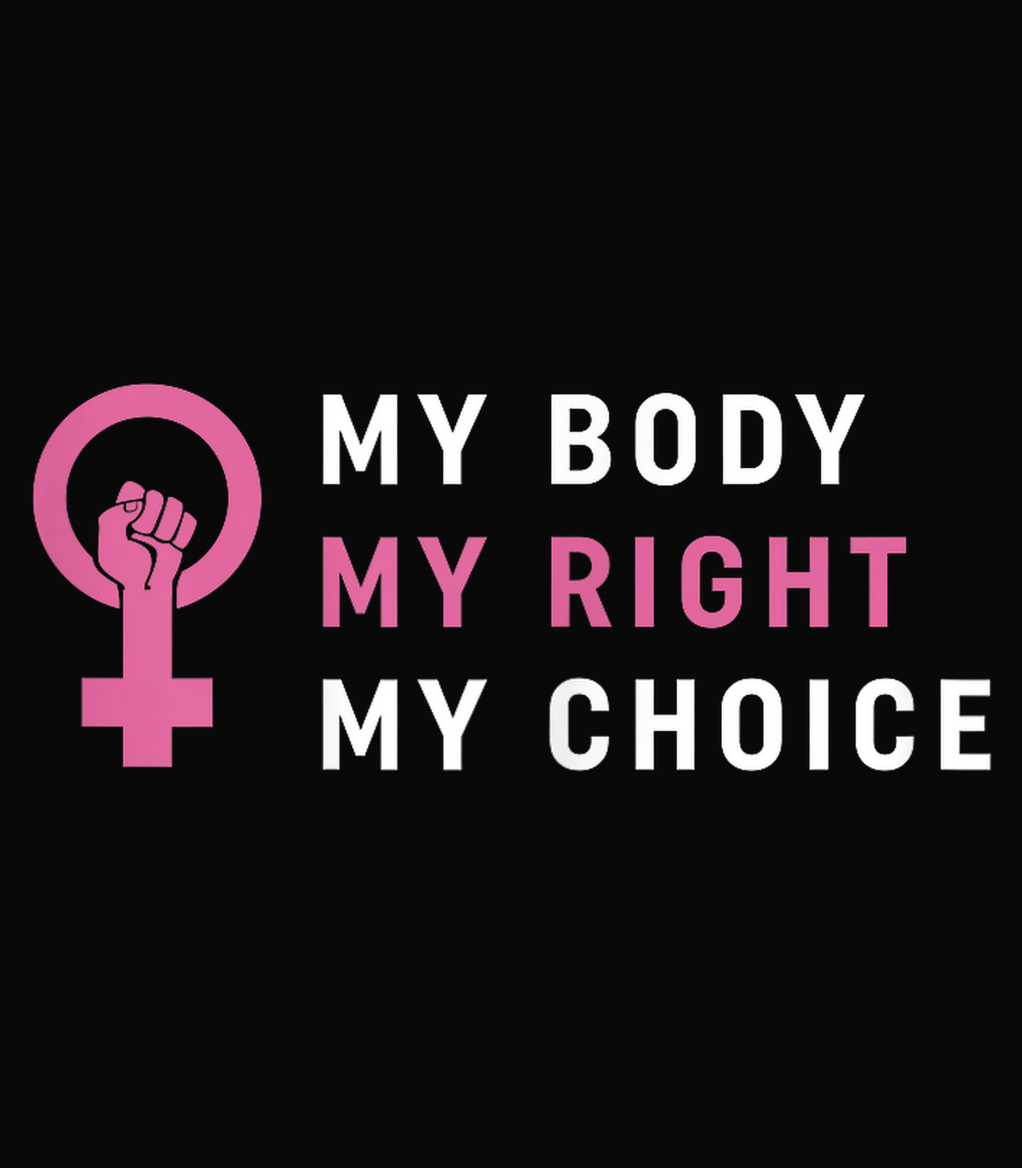 My body, My right, My choice
