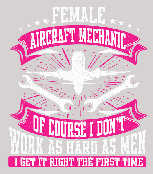 Female Aircraft Mechanic