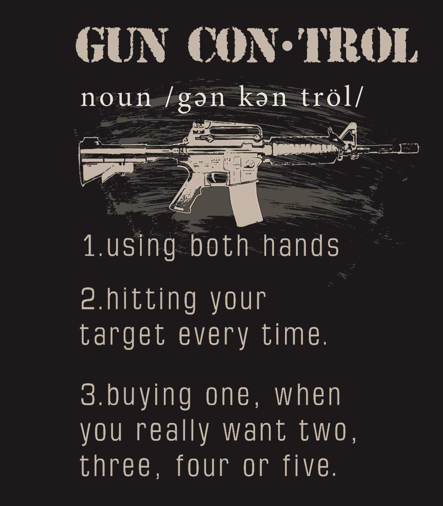 Gun-control T-shirt