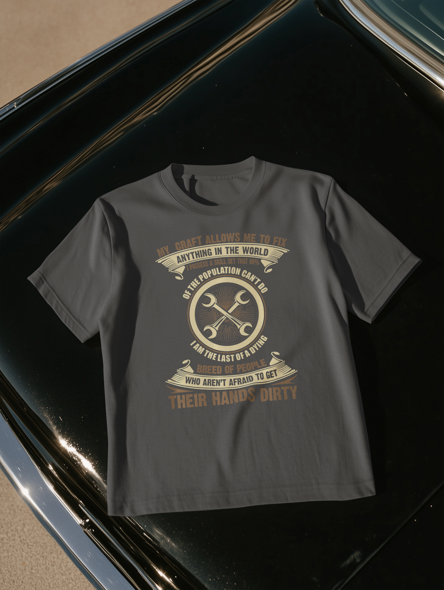 MY CRAFT ALLOWS ME TO FIX ANYTHING IN THE WORLD