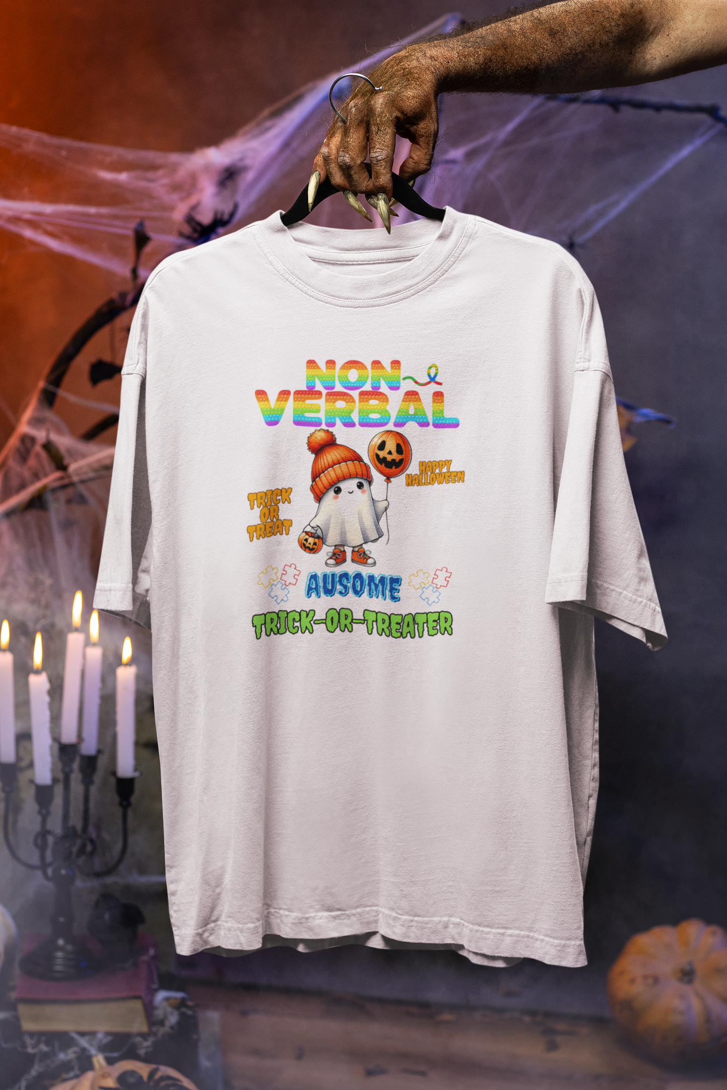 Non Verbal Ausome Trick or Treater