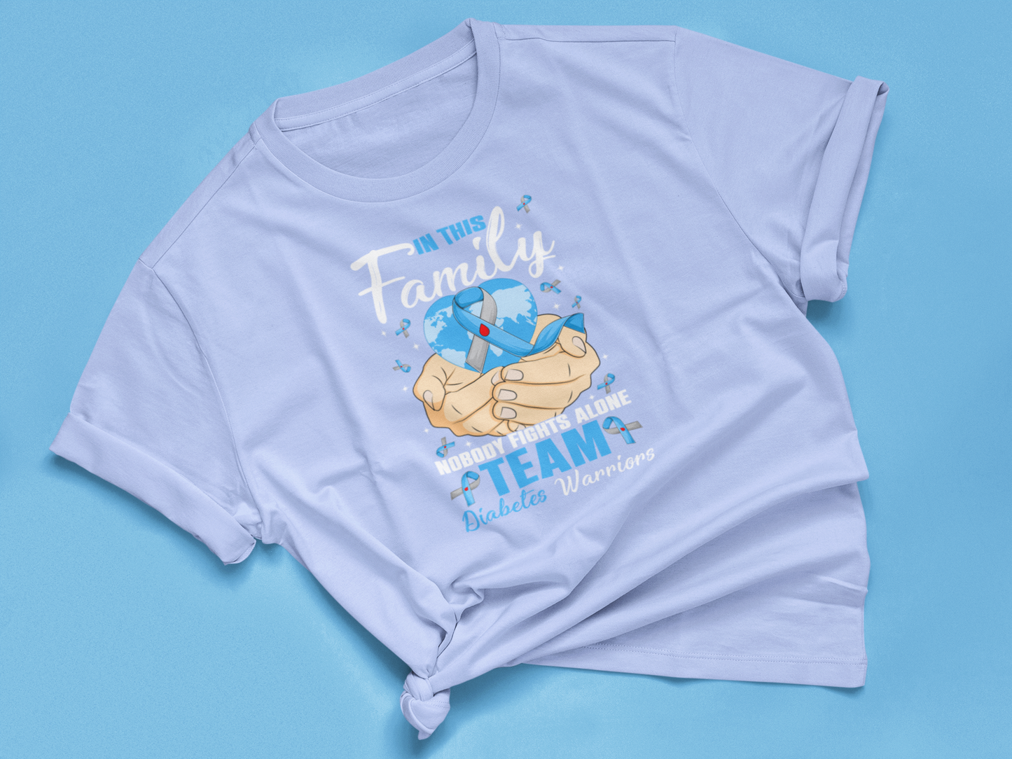 IN THIS FAMILY NOBODY FIGHTS ALONE