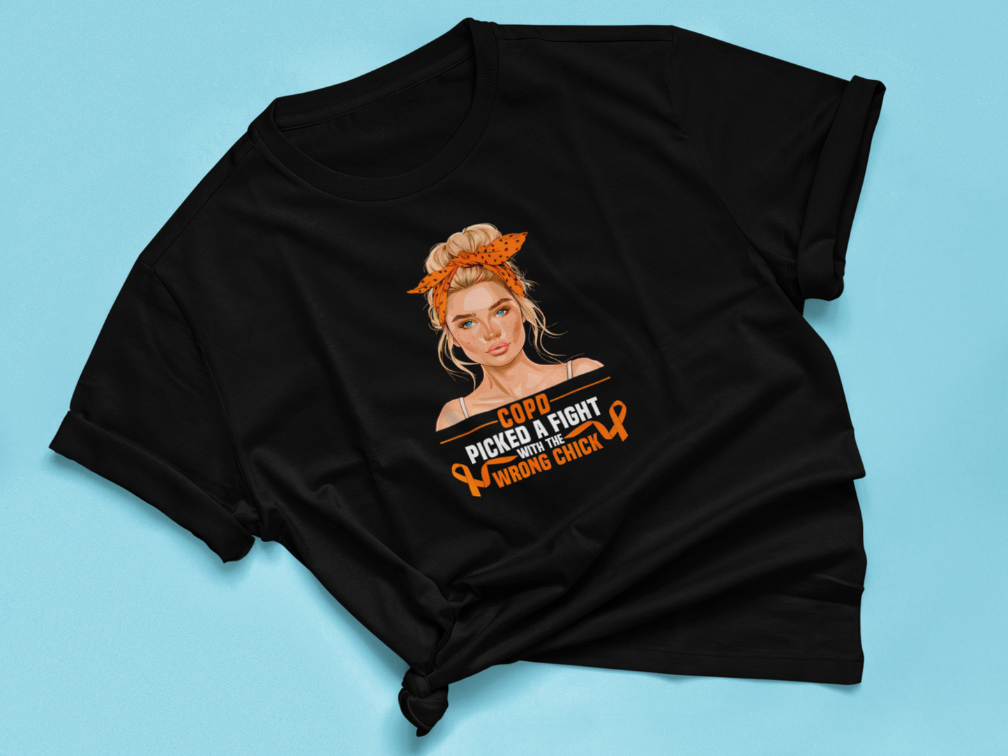 COPD PICKED A FIGHT WITH THE WRONG CHICK