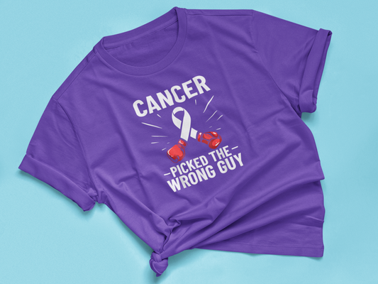 CANCER PICKED THE WRONG GUY