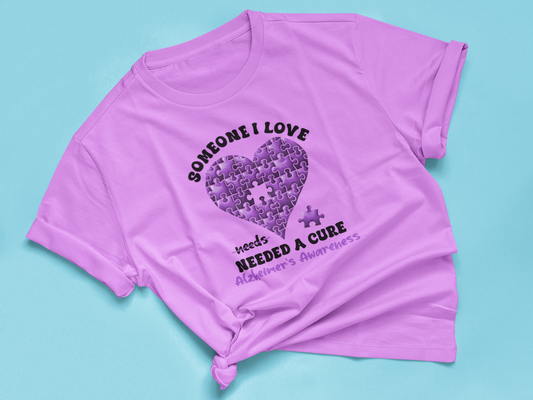 SOMEONE I LOVE NEEDED A CURE