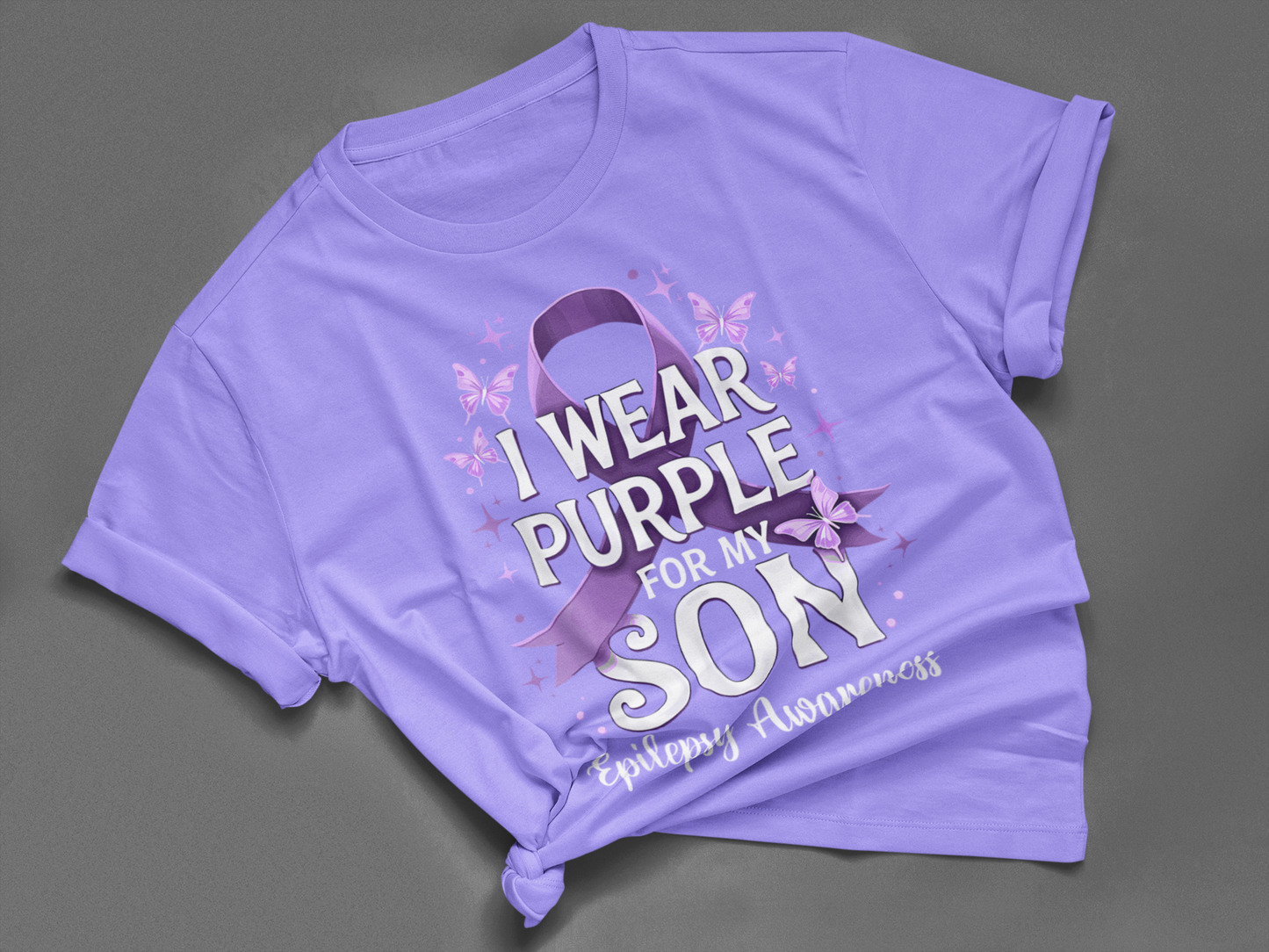 I WEAR PURPLE FOR MY SON