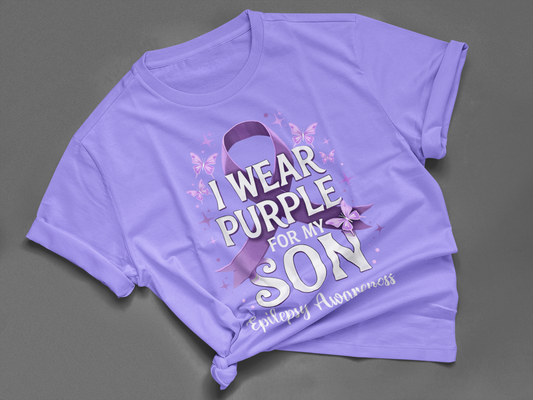 I WEAR PURPLE FOR MY SON