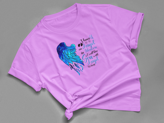 I Have An Angel In Heaven & I Call Him Son With Angel Wings