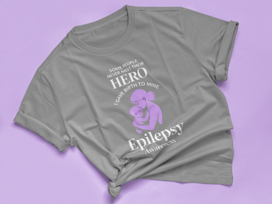 SOME PEOPLE NEVER MEET THEIR HERO, I GAVE BIRTH TO MINE