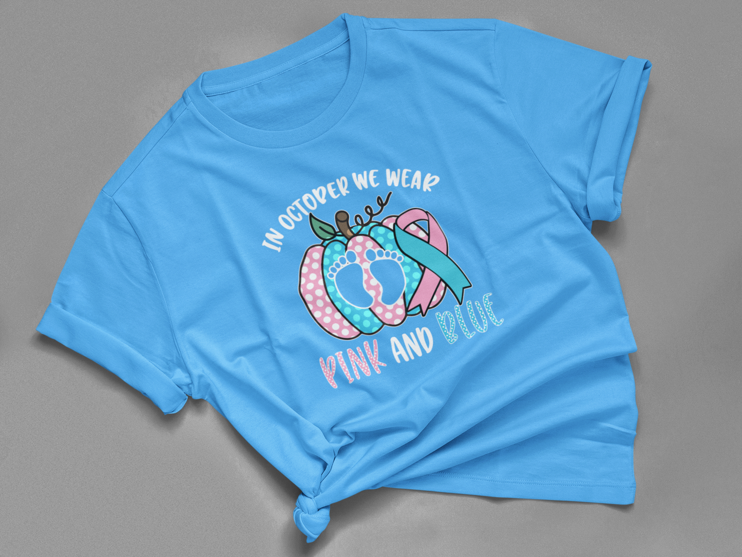 In October We Wear Pink & Blue #12