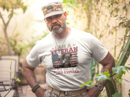 I AM A VETERAN MY OATH NEVER EXPIRES