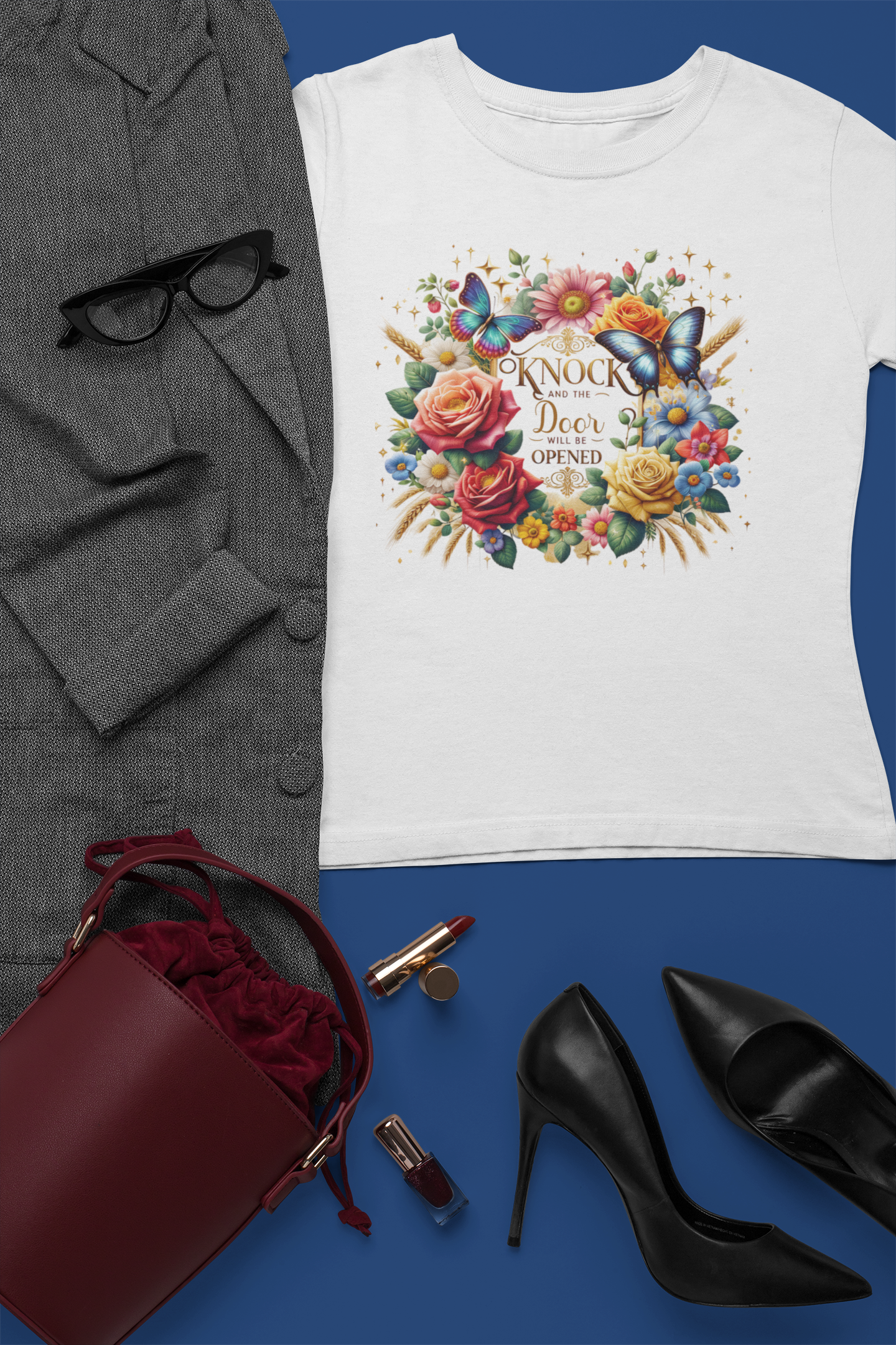 KNOCK AND THE DOOR WILL BE OPENED