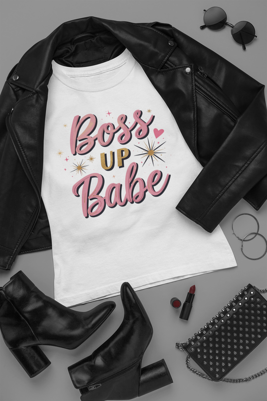 Boss Up Babe – Empowerment Graphic Tee
